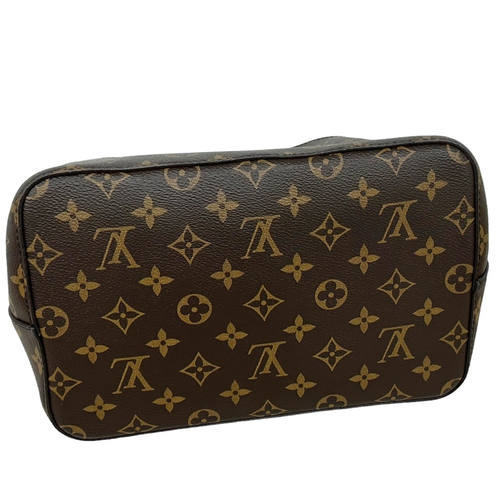 Louis Vuitton Brown Monogram Red Neonoe Bukcet Bag Shoulder Tote - Picture 9 of 13